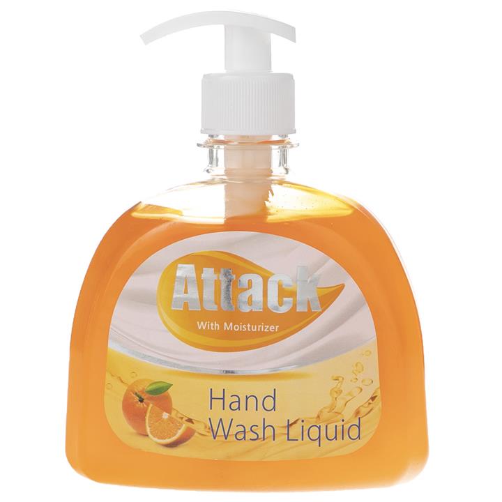 مایع دستشویی اتک مدل Orange حجم 500 میلی لیتر Attack Orange Handwashing Liquid 500ml